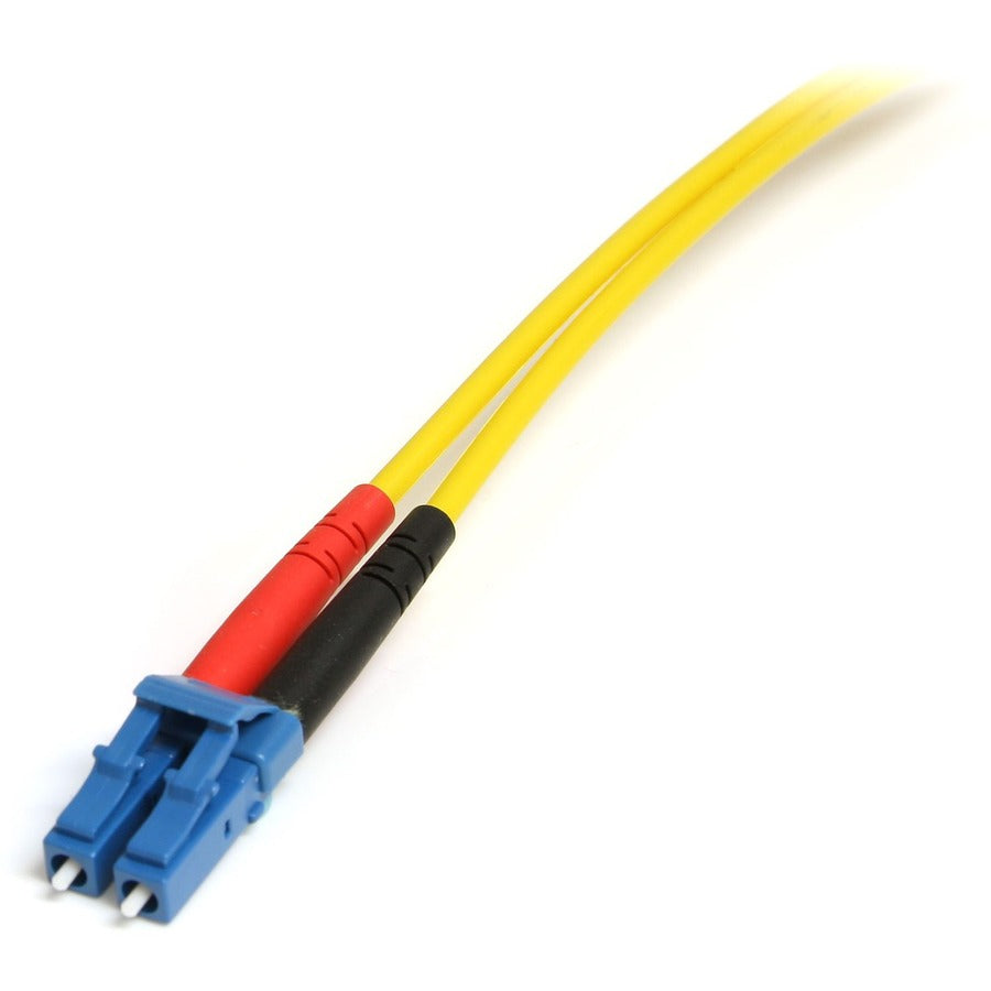 StarTech.com 1m Fiber Optic Cable - Single-Mode Duplex 9/125 LSZH Fiber Jumper Cord - LC/SC