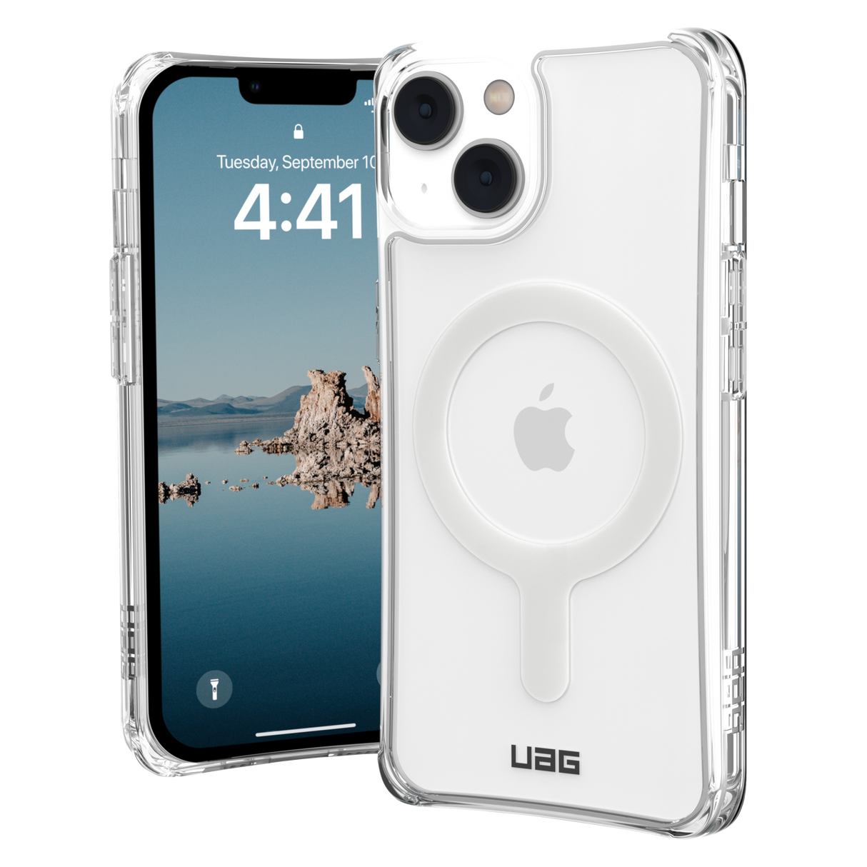 Urban Armor Gear Uag - Plyo Magsafe Case For Apple Iphone 14  /  13 - Ice