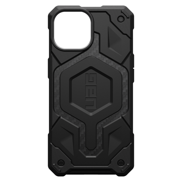 Urban Armor Gear Uag - Monarch Pro Magsafe Case For Apple Iphone 15 - Carbon Fiber