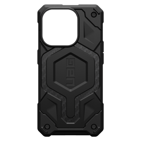 Urban Armor Gear Uag - Monarch Pro Magsafe Case For Apple Iphone 15 Pro - Carbon Fiber