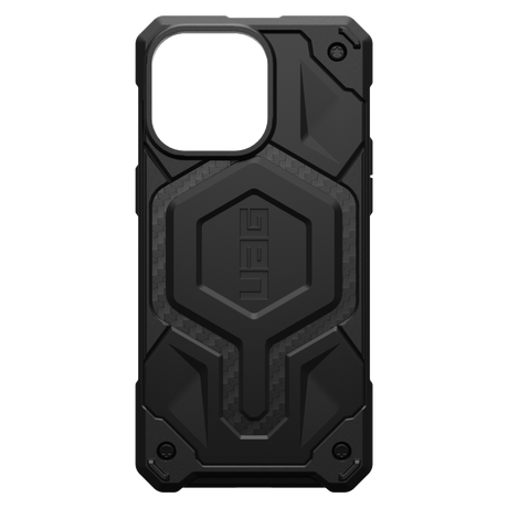 Urban Armor Gear Uag - Monarch Pro Magsafe Case For Apple Iphone 15 Pro Max - Carbon Fiber