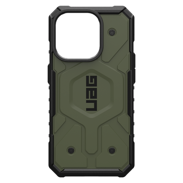 Urban Armor Gear Uag - Pathfinder Magsafe Case For Apple Iphone 15 Pro - Olive Drab