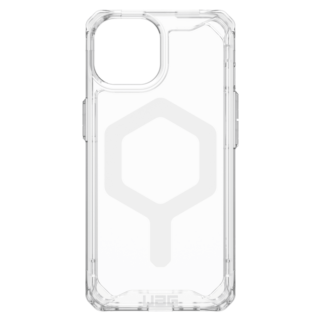 Urban Armor Gear Uag - Plyo Magsafe Case For Apple Iphone 15 - Ice And White