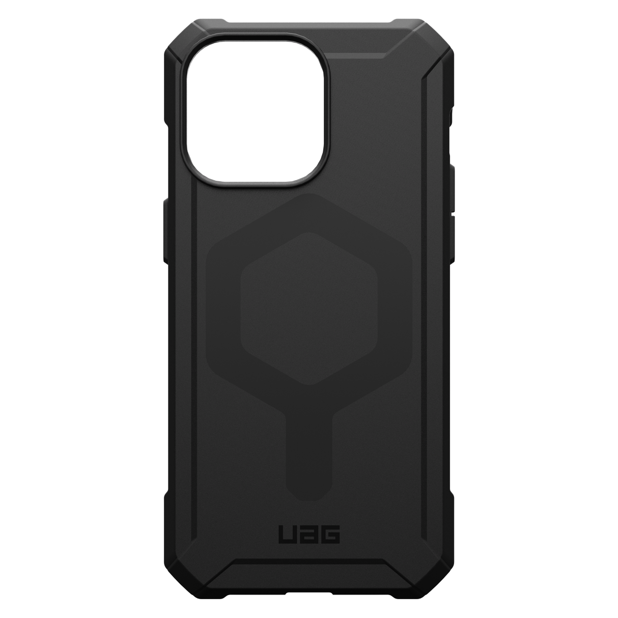 Urban Armor Gear Uag - Essential Armor Magsafe Case For Apple Iphone 15 Pro Max - Black