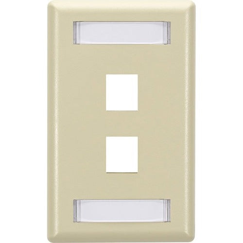 Black Box GigaStation2 2 Socket Network Faceplate