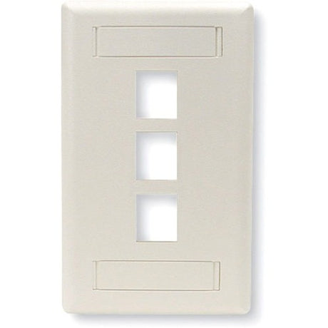 Black Box GigaStation2 3 Socket Network Faceplate