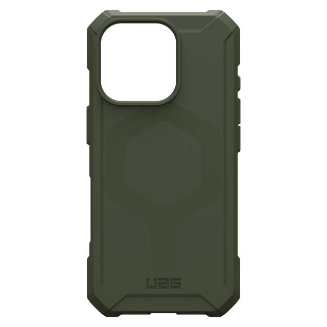 Urban Armor Gear Uag -  Essential Armor Magsafe Case For Apple Iphone 16 Pro - Olive Drab