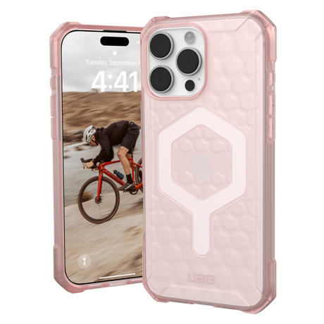 Urban Armor Gear Uag -  Essential Armor Magsafe Case For Apple Iphone 16 Pro Max - Rose