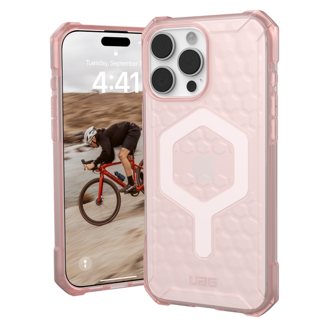 Urban Armor Gear Uag -  Essential Armor Magsafe Case For Apple Iphone 16 Pro Max - Rose