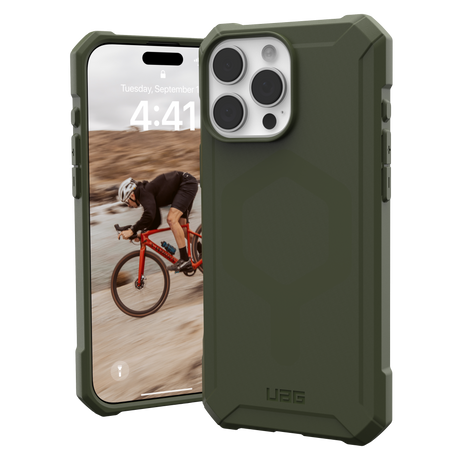 Urban Armor Gear Uag -  Essential Armor Magsafe Case For Apple Iphone 16 Pro Max - Olive Drab