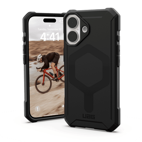 Urban Armor Gear Uag -  Essential Armor Magsafe Case For Apple Iphone 16 - Black