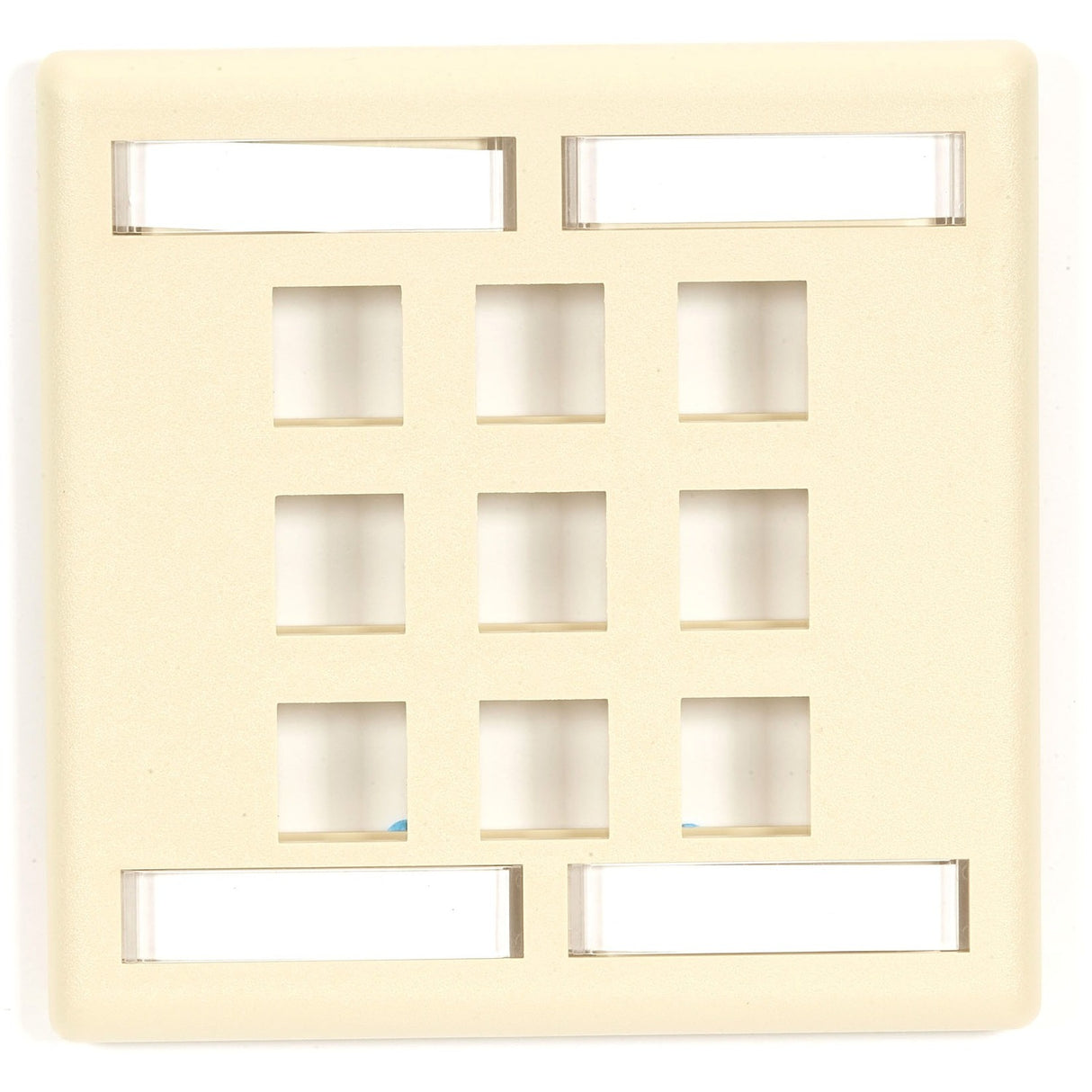 Black Box GigaStation2 9 Socket Network Faceplate