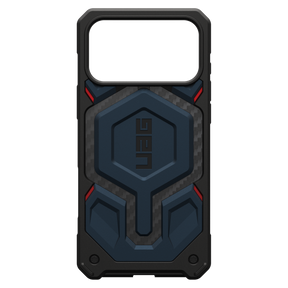 Urban Armor Gear Monarch Pro Case for Apple iPhone 17 Pro Max - Carbon Fiber Mallard and Red