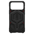 Urban Armor Gear Monarch Pro Case for Apple iPhone 17 Pro Max – Carbon Fiber Black and Red