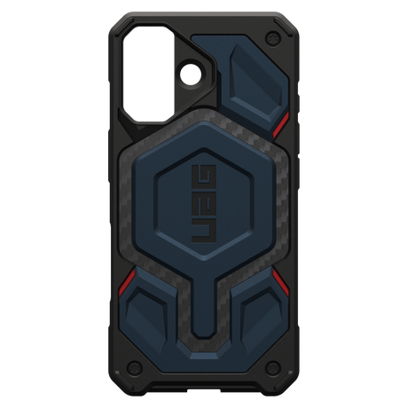 Urban Armor Gear Monarch Pro Case for Apple iPhone 17 - Carbon Fiber Mallard and Red