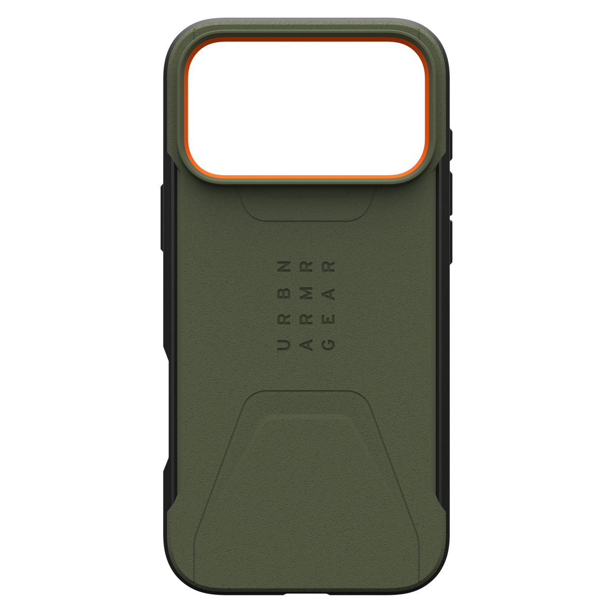 Urban Armor Gear Civilian MagSafe Case for Apple iPhone 17 Pro Max - Olive and Orange