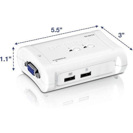 2-Port USB KVM Switch