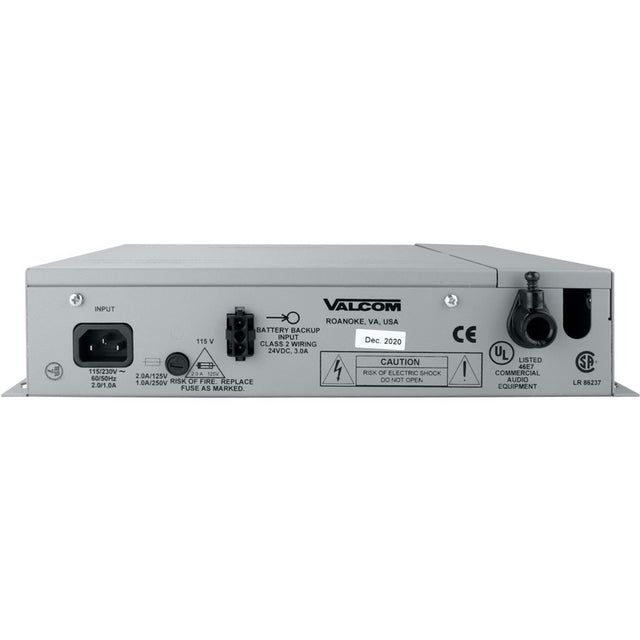 Valcom 6 Zone One-Way Page Control with Power