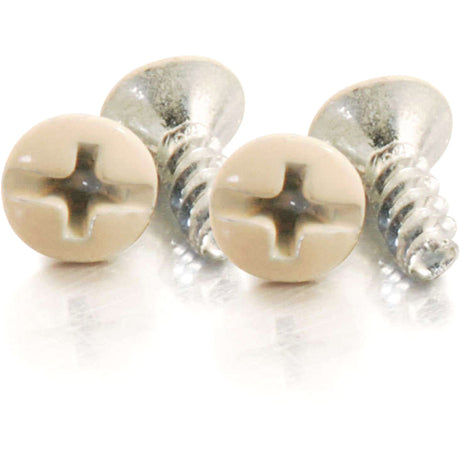 C2G Two Decorative Style Cutout Double Gang Wall Plate - Ivory