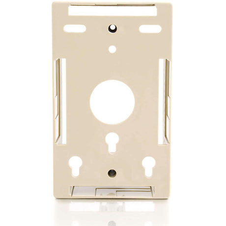C2G Single Gang Wall Box - Ivory