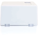 C2G 2-Port Keystone Jack Surface Mount Box - White