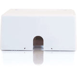 C2G 2-Port Keystone Jack Surface Mount Box - White
