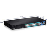 24 Port FE PoE Switch