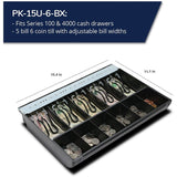 apg&reg; Cash Drawer PK-15U-6-BX Universal Till