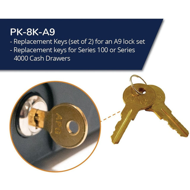A9 KEYS SERIES 100 OR 4000