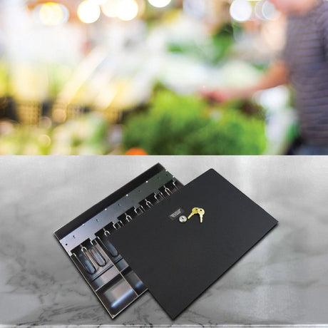 STEEL LOCKING TILL COVER FITS