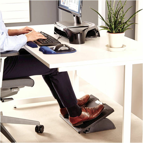 Fellowes Office Suites&trade; Adjustable Footrest with Microban&reg;