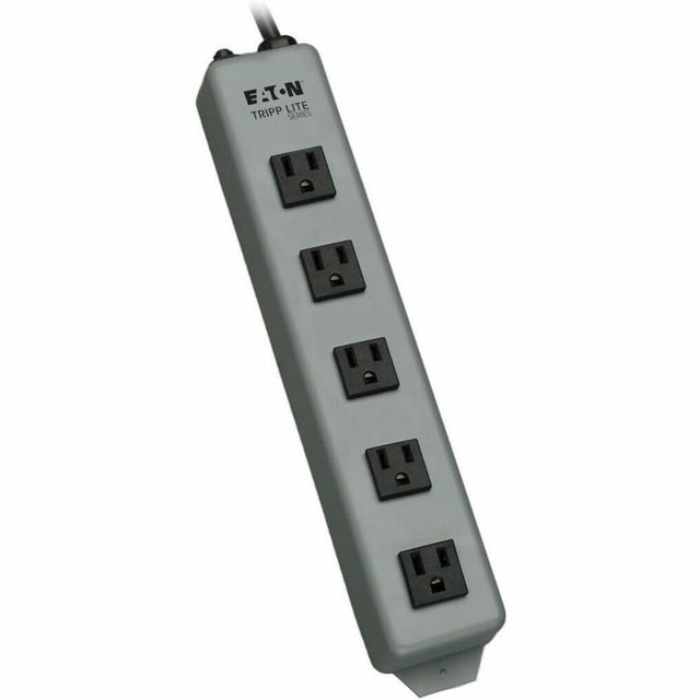 Eaton Tripp Lite Series Industrial Power Strip, 5-Outlet, 6 ft. (1.8 m) Cord, Switchless