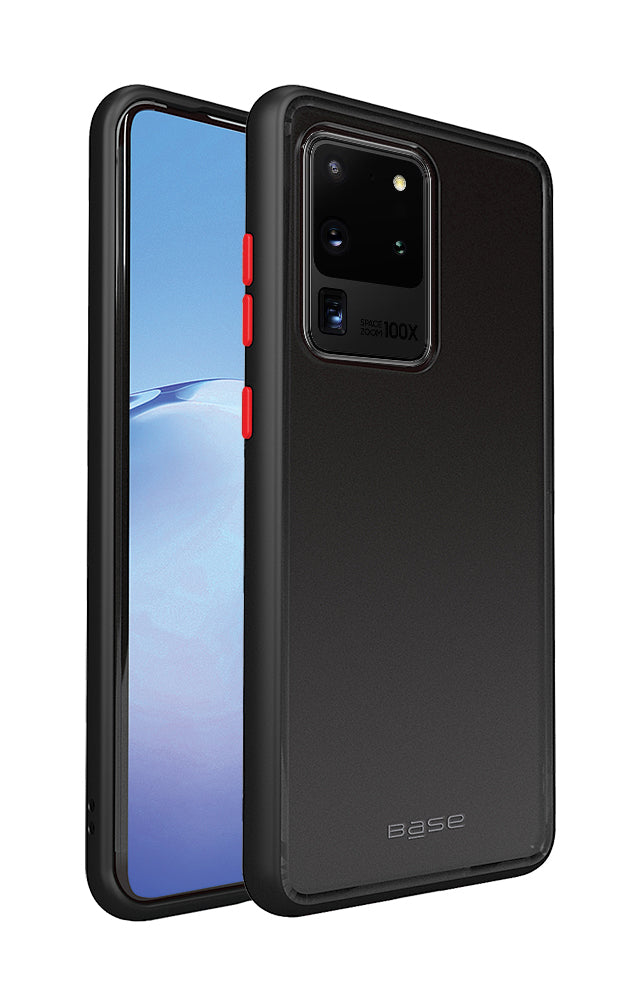 xBase Base Samsung Galaxy s20 Ultra- DuoHybrid Reinforced Protective Case - Black
