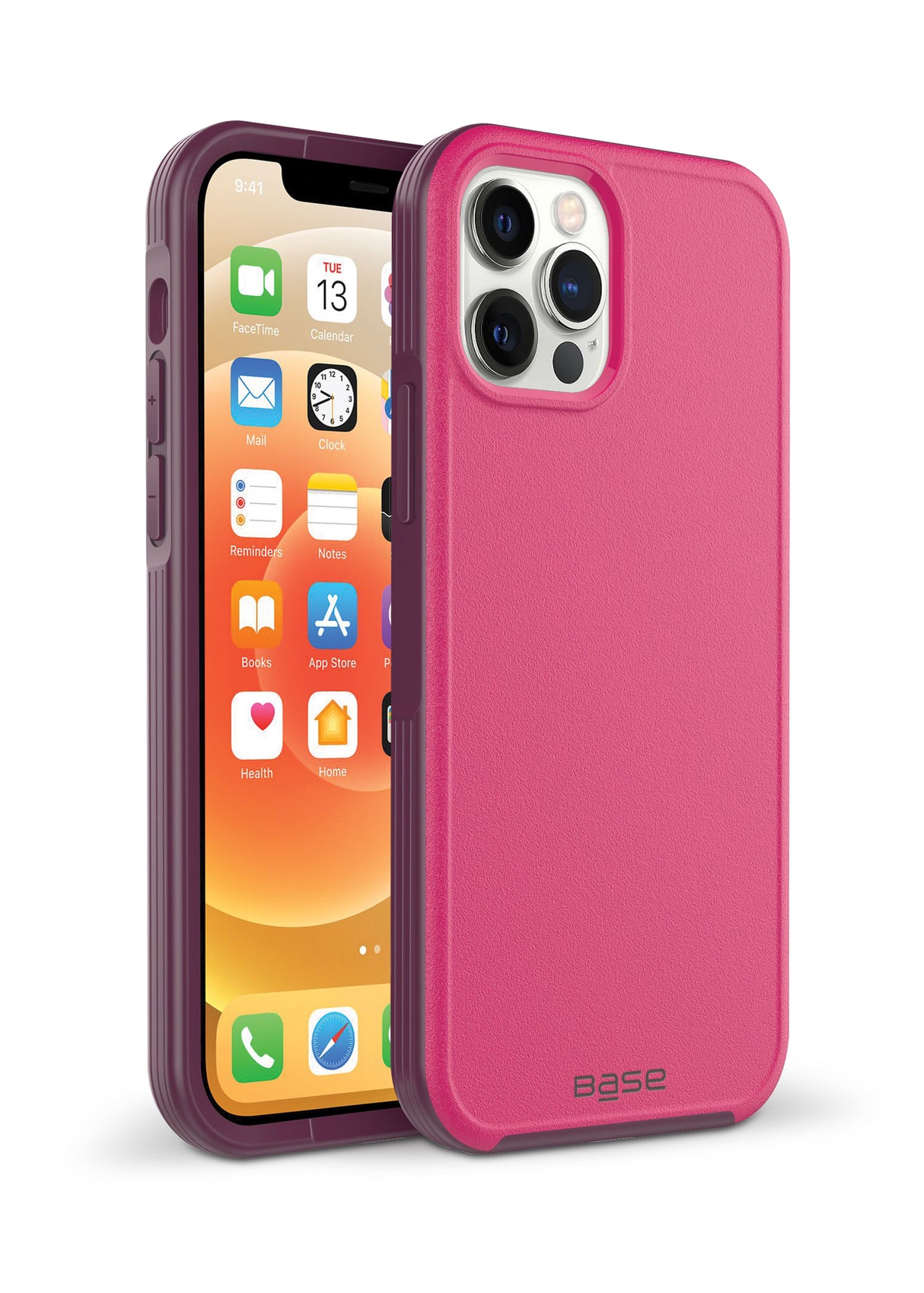 xBase iPhone 13 Max (6.7) - ProTech - Rugged Armor Protective Case - Pink (LIMITED EDITION)