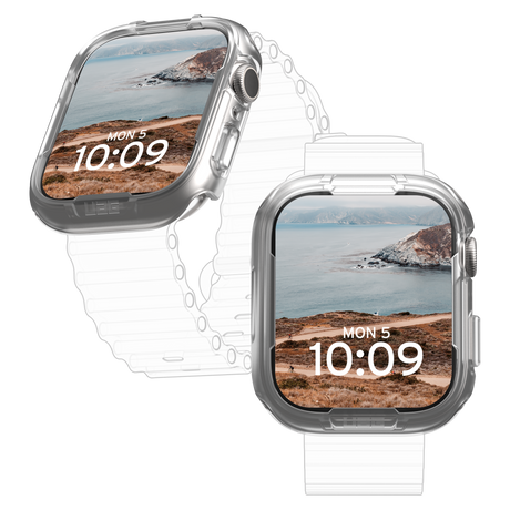 Urban Armor Gear Uag - Scout Case For Apple Watch 45mm - Clear