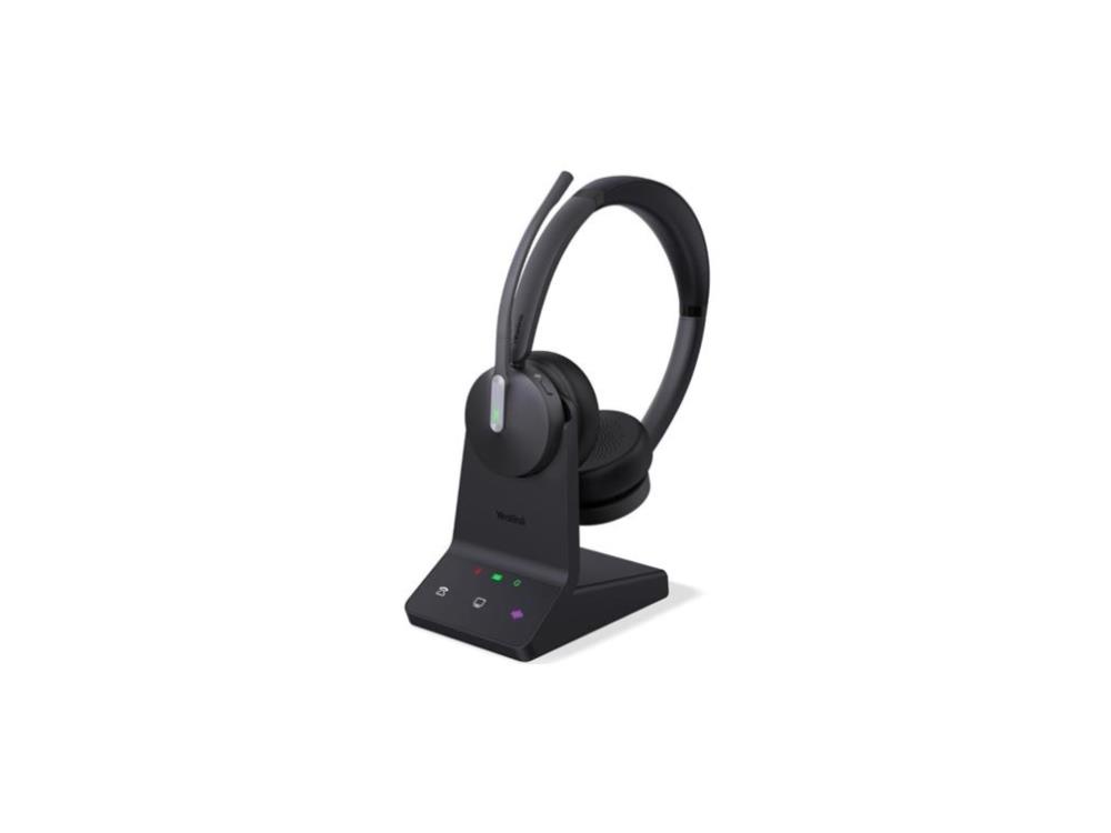 Yealink WH64 Headset, 492.1 FT Cable, Noise Cancelling, Stereo Sound, S Headsets Are Ready For Your Business And Professional Communication From The Moment