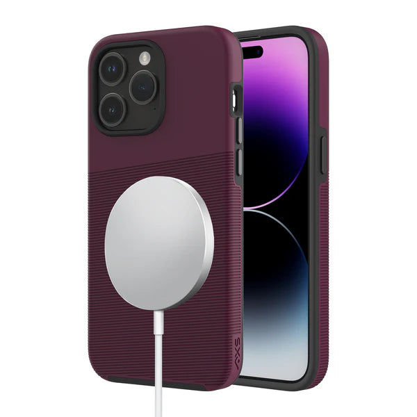 Axs - Protech Plus Magsafe Case für Apple iPhone 15 Pro - Schwarz