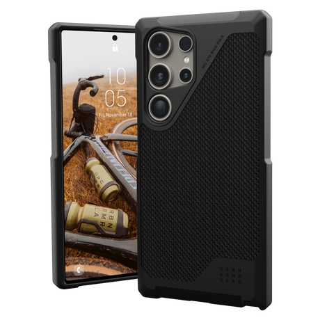 Urban Armor Gear Uag - Metropolis Lt Magsafe Case For Samsung Galaxy S24 Ultra - Kevlar Black