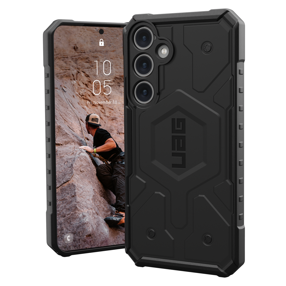 Urban Armor Gear Uag - Pathfinder Magsafe Case For Samsung Galaxy S24 Plus - Black