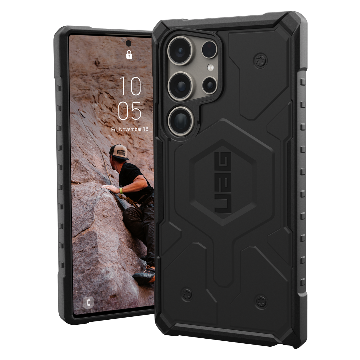 Urban Armor Gear Uag - Pathfinder Magsafe Case For Samsung Galaxy S24 Ultra - Black