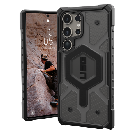 Urban Armor Gear Uag - Pathfinder Clear Case For Samsung Galaxy S24 Ultra - Ash