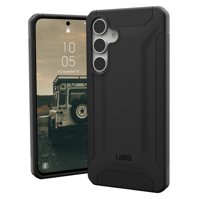 Urban Armor Gear Uag - Scout Case For Samsung Galaxy S24 Fe - Black