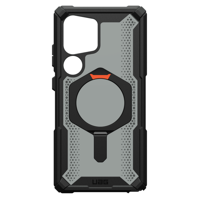 Urban Armor Gear Uag - Plasma Xte Case With Magnet For Samsung Galaxy S25 Ultra - Black And Orange