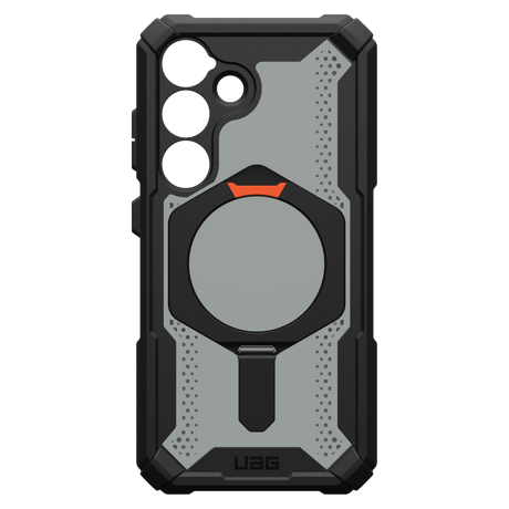 Urban Armor Gear Uag - Plasma Xte Case With Magnet For Samsung Galaxy S25 - Black And Orange