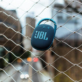 Jbl - Clip 4 Waterproof Bluetooth Speaker - Blue