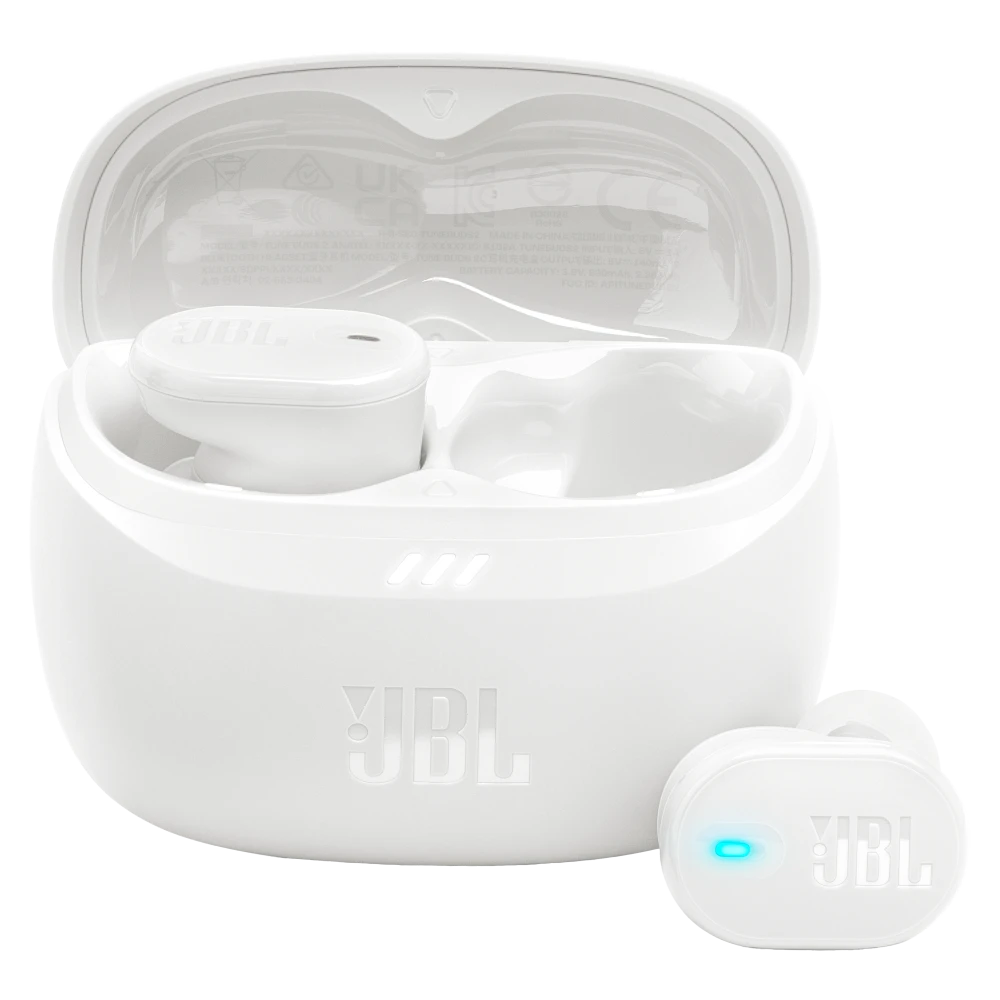 Jbl - Tune Buds 2 True Wireless In Ear Noise Cancelling Bluetooth Headphones - White