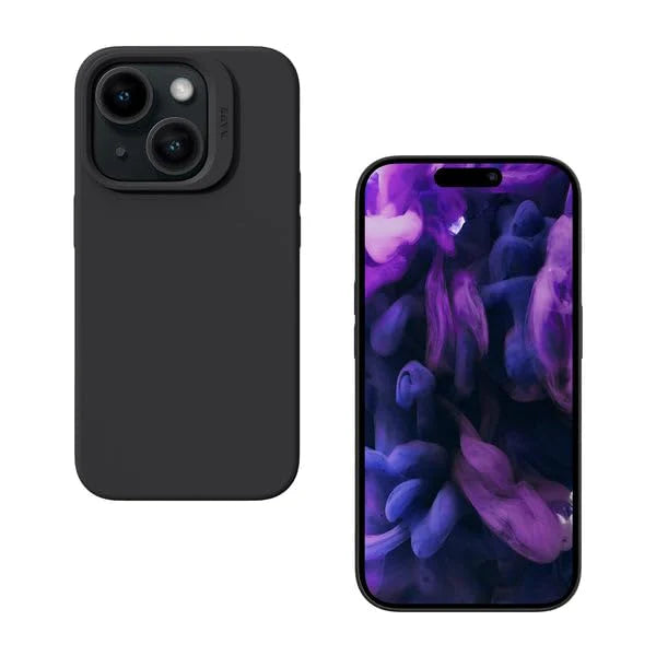 Laut - Huex Magsafe Hülle für Apple iPhone 15 / iPhone 14 / iPhone 13 - Schwarz