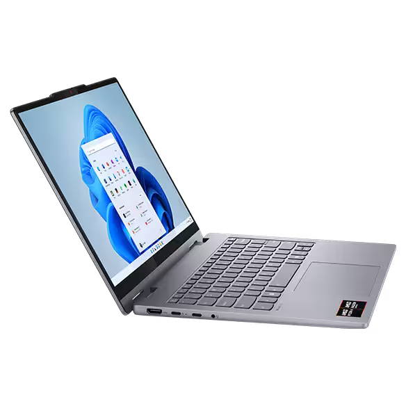 Lenovo IdeaPad 5 16IRU9 83DU0005US 16" Touchscreen Convertible 2 in 1 Notebook - WUXGA - Intel Core 5 120U - 8 GB - 512 GB SSD - Englische (US) Tastatur - Luna Gray