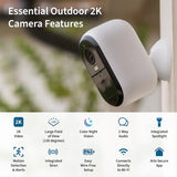 Arlo Pro 5S Indoor/Outdoor 2K Netzwerkkamera - Farbe - 3 - Weiß