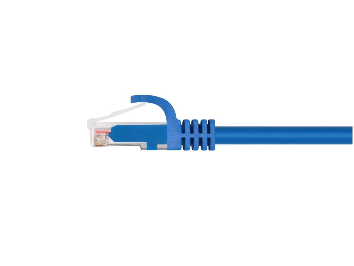 Monoprice FLEXboot Series Cat6 24AWG UTP Ethernet Network Patch Cable, 10ft Blue